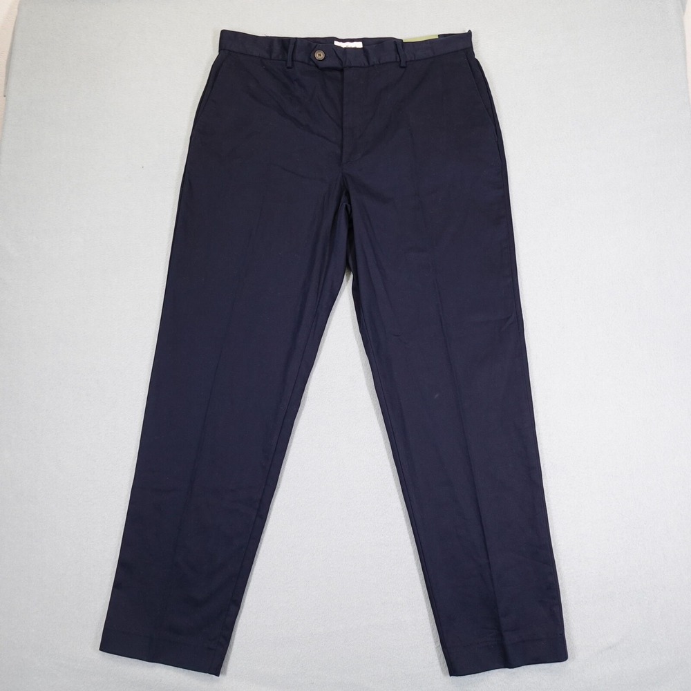 Goodfellow & Co Pants Mens 36x32 Blue Slim Trouser Chino Casual Work Business